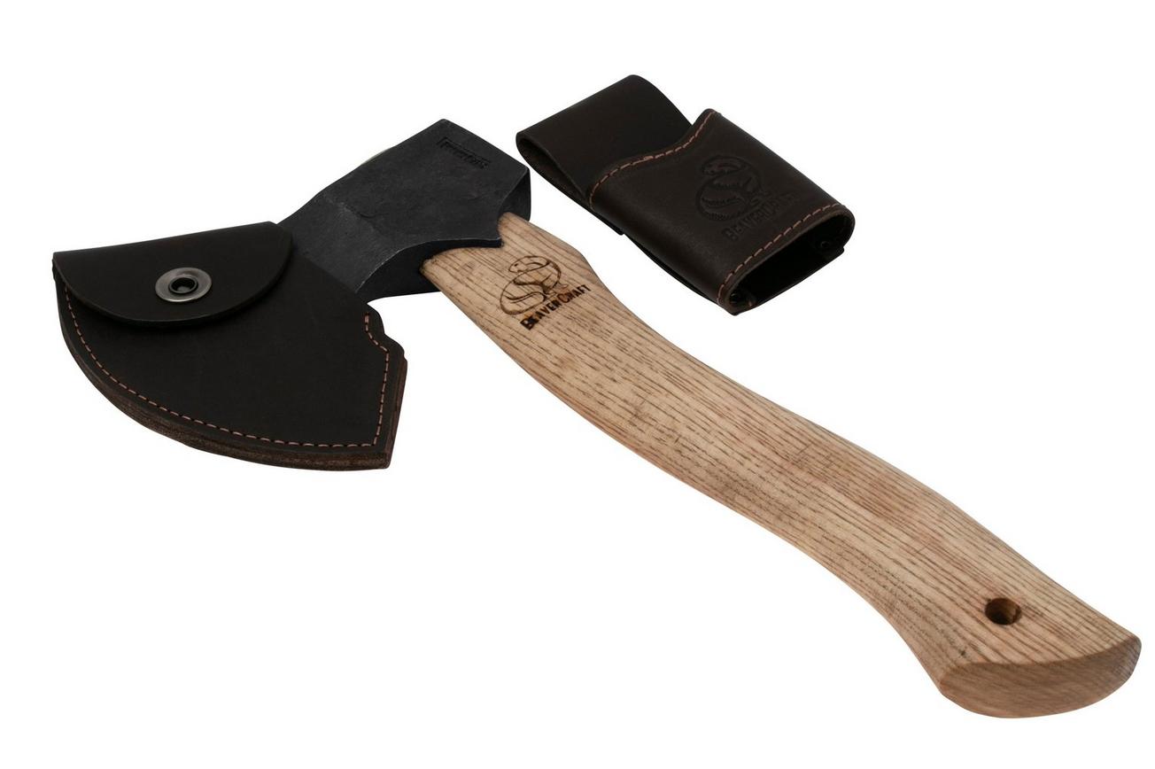 Beavercraft AX3 Curved Carving Axe, handbijl