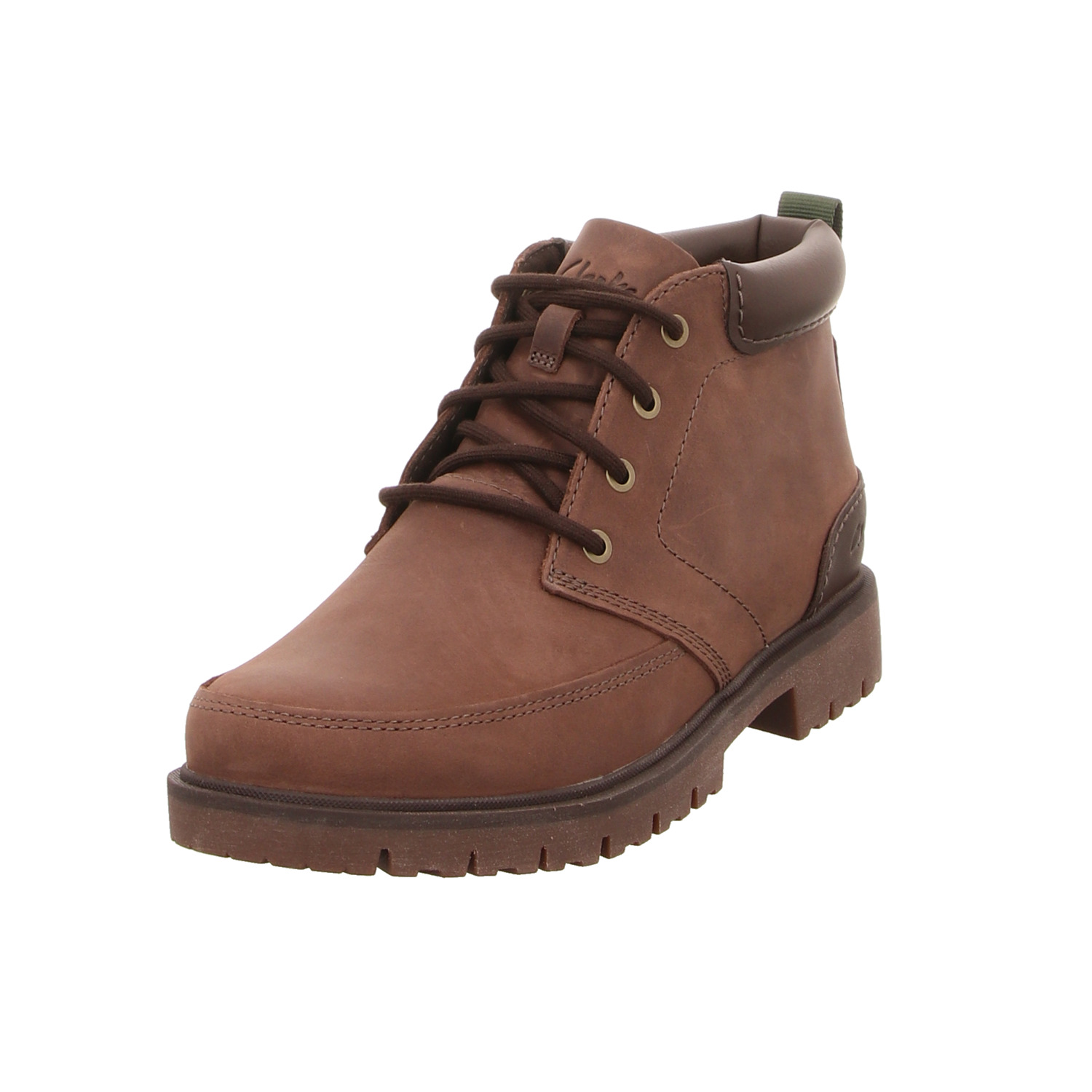 Clarks Knöchelschnürer braun
