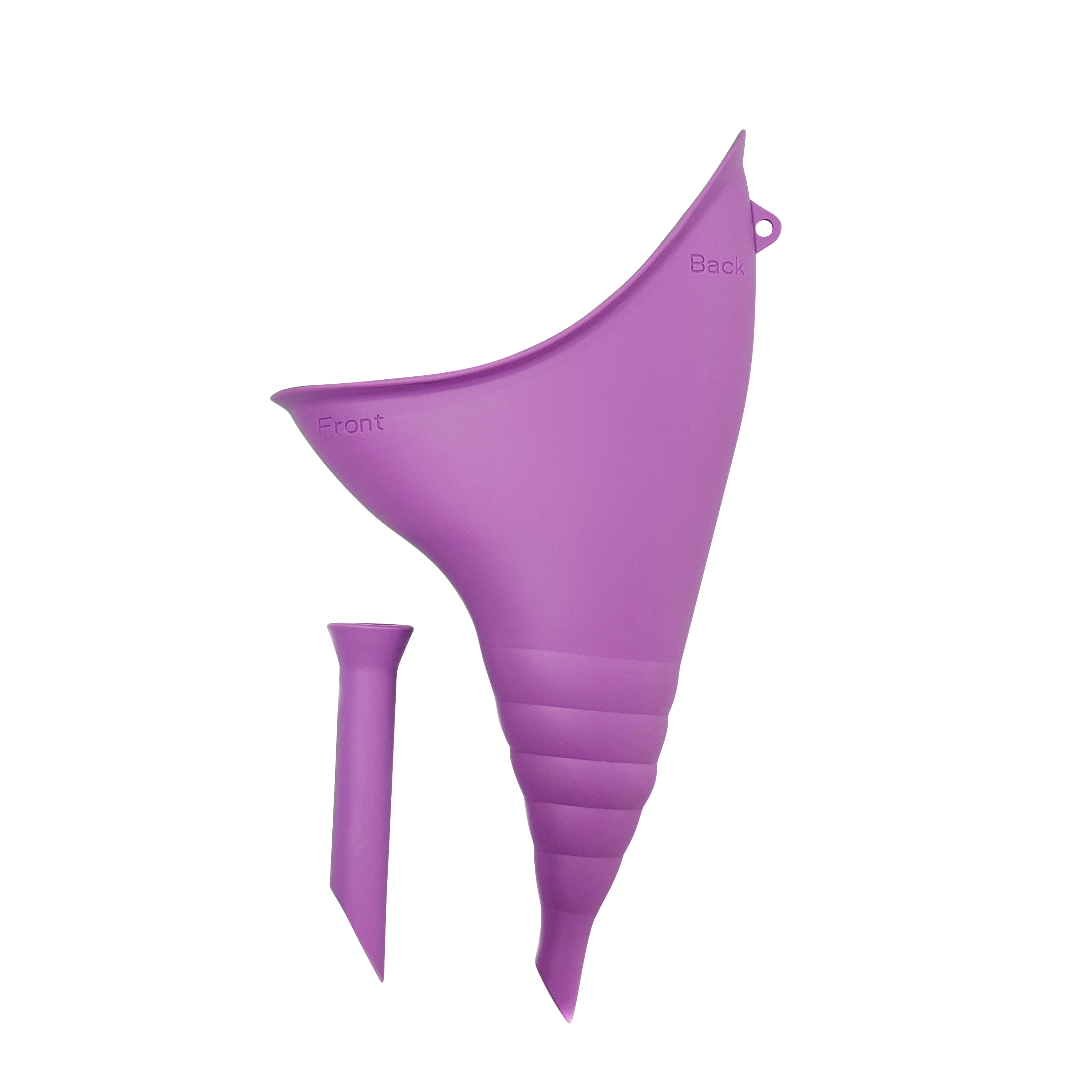 Urintrichter für Damen violett