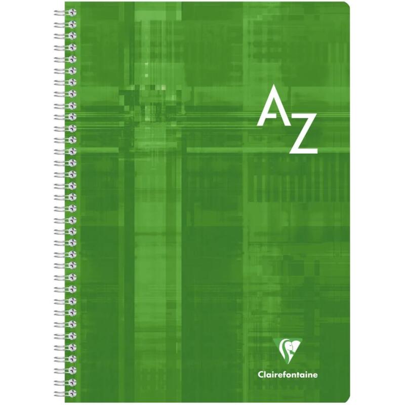 Répertoire reliure intégrale A4 180 pages grands carreaux - Assortis