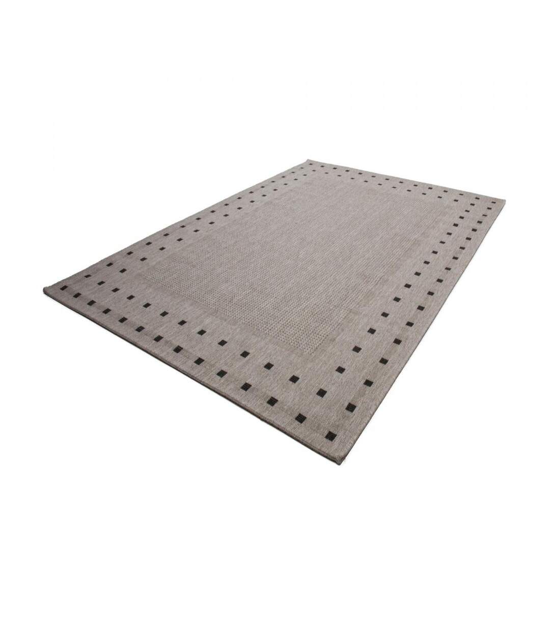 Tapis kilim FINCAU 20 LL en polypropylène doux et soyeux Fait en Europe