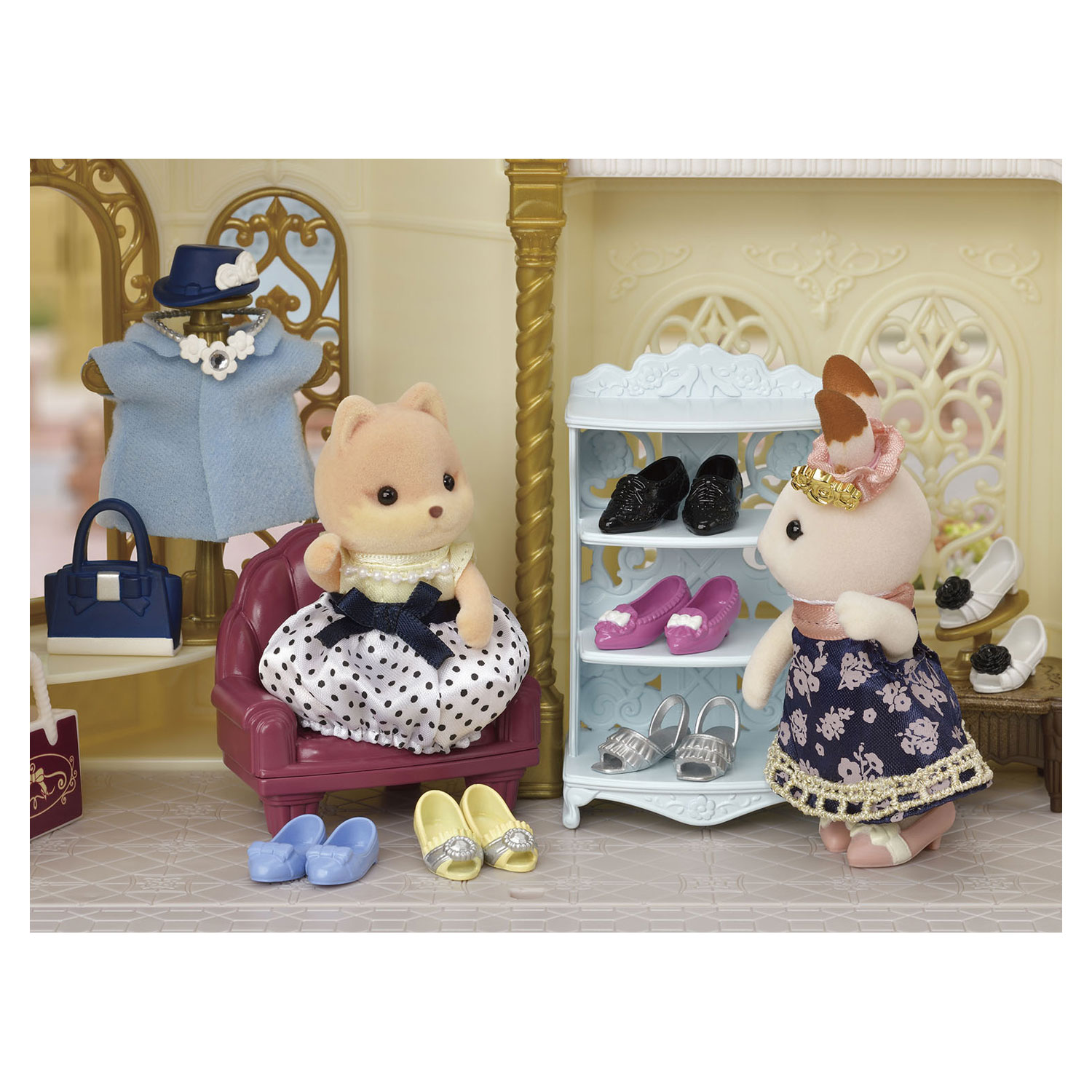 Sylvanian Families 5541 Fashion Playset- Karamelhond