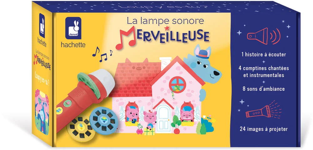LOUP - LAMPE SONORE MERVEILLEUSE