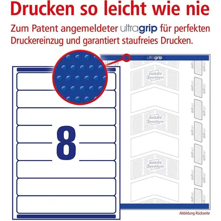 Avery Zweckform L6060REV-20 Ordnerrücken Etiketten, 240 Stück