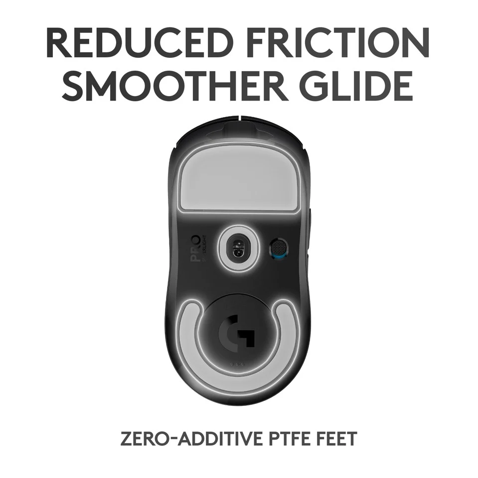 Logitech - PRO X SUPERLIGHT Trådløs Gaming Mus - Sort
