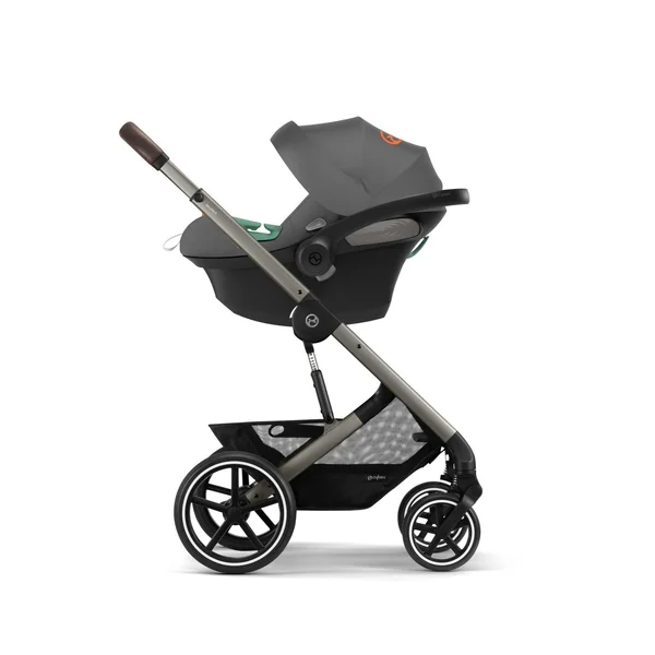 Carrinho de Bebê Cybex Balios S Lux 4 em 1 Cinza Lava
