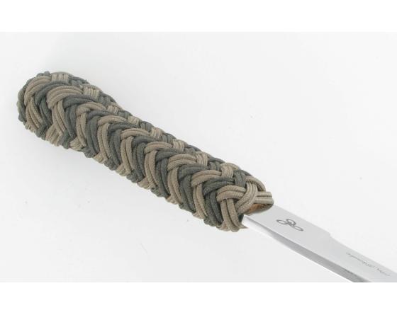 Pen Skoulm - Manche en cordage de bateau - Marron et kaki Couteau de poche par Neptunia