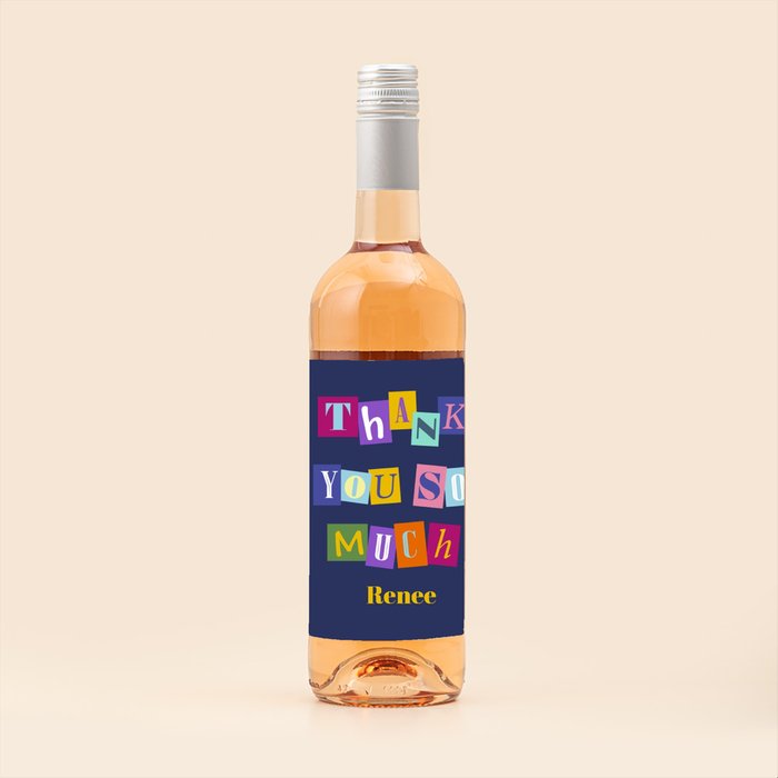 Condado Real | Tempranillo Rosado | Thank you met eigen naam | 750 ml
