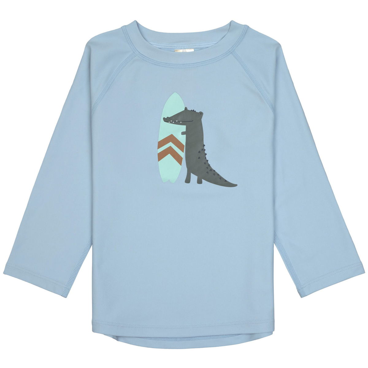 LässigLässig   UV Shirt Langarm crocodile sky blue 92