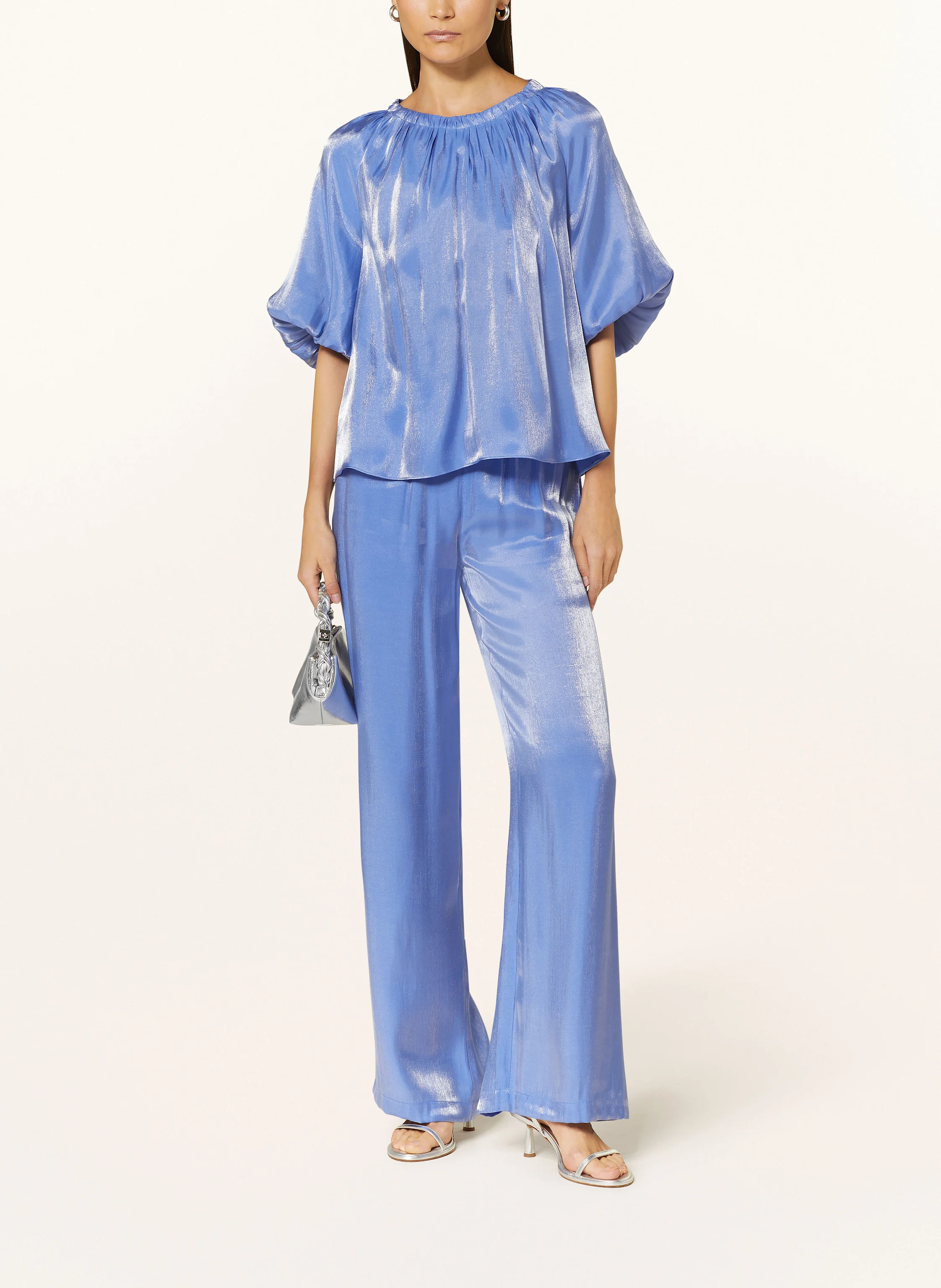 DANTE6 Satinbluse SIMO mit Cut-out