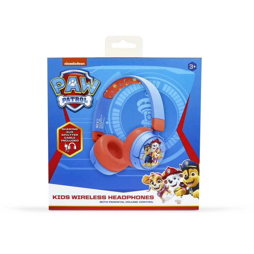 OTL - Bluetooth Hovedtelefoner m/Voksen Kontrol - Paw Patrol