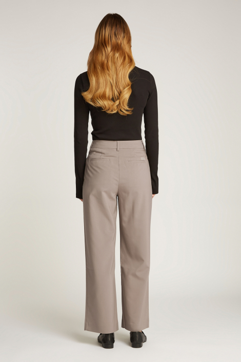 Calvin Klein taupe dames broek