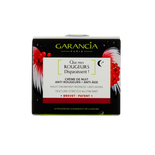 Crème de nuit anti-rougeurs Garancia