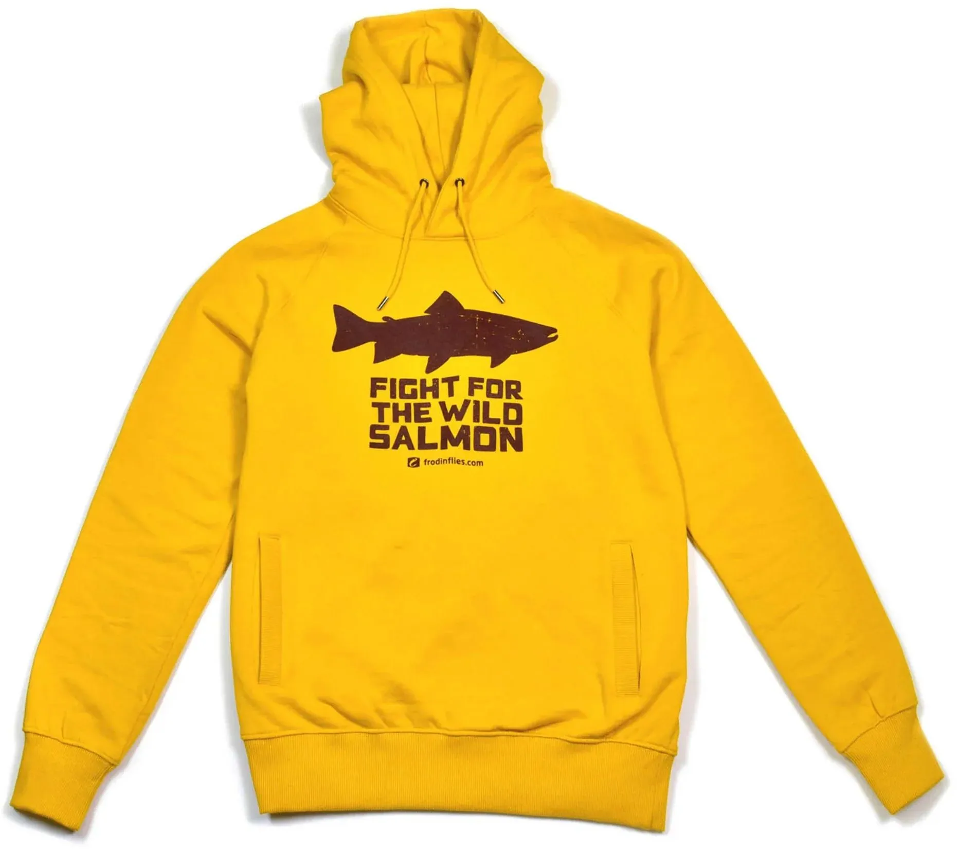 Frodin Flies Frödin Wild Salmon Hoodie Mustard Yellow Mustard Yellow