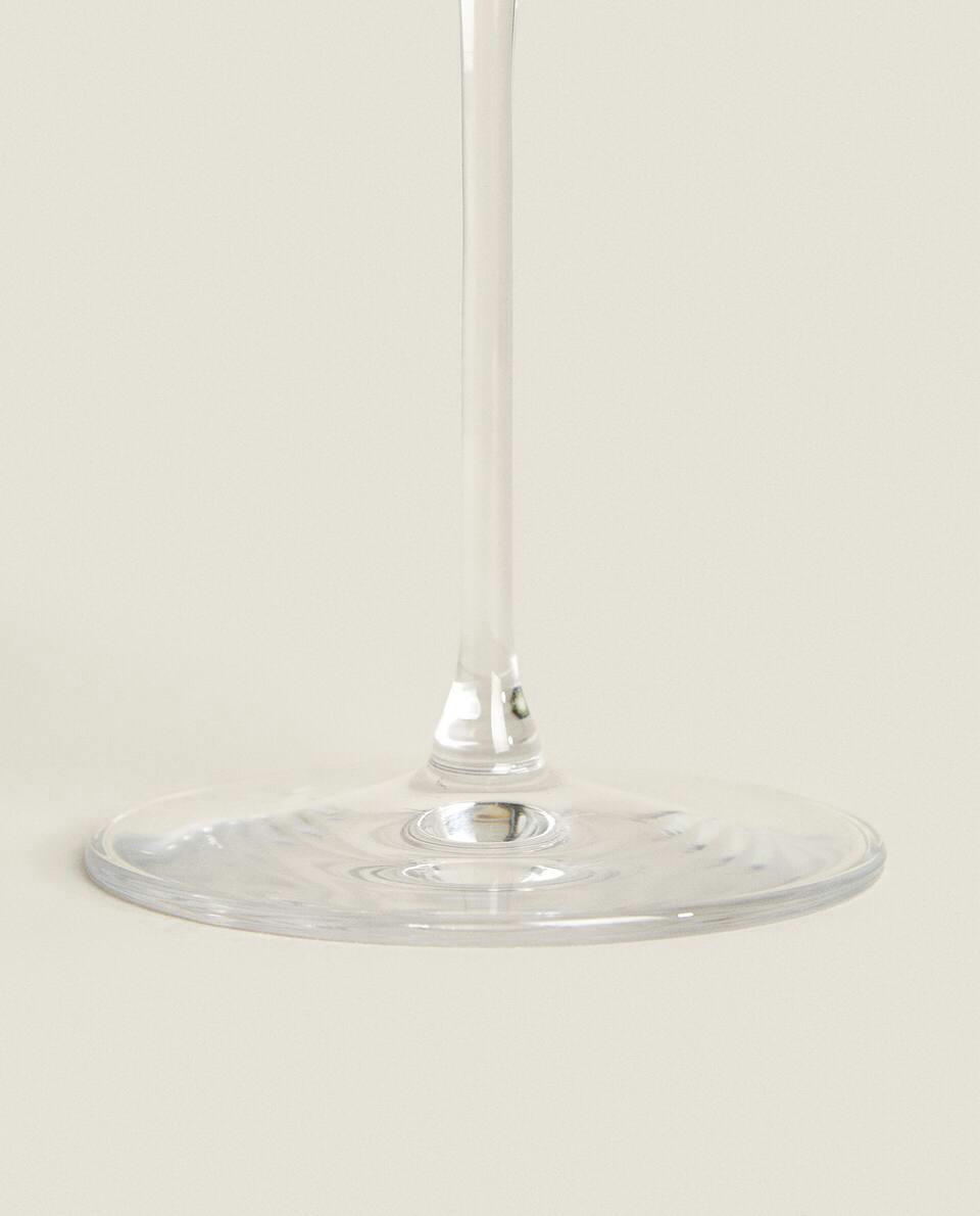 TAÇA DE VINHO DE CRISTAL SIMPLES
