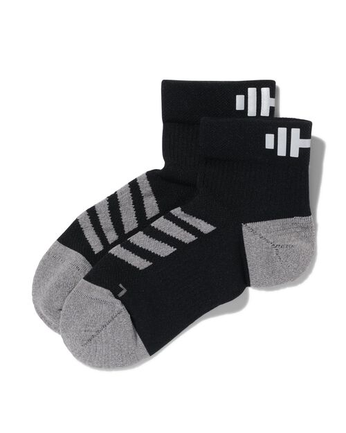 chaussettes de randonnée - 2 paires noir