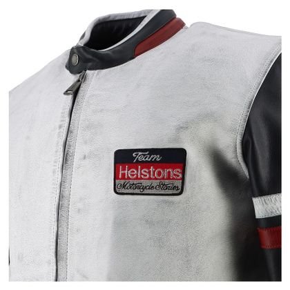 Blouson Helstons V-SERIES - Bleu / Blanc