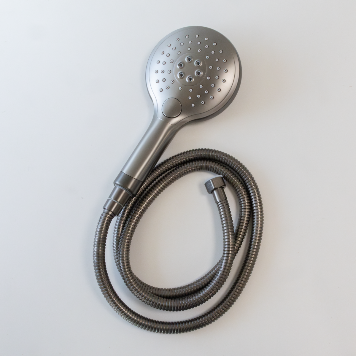 Saniclear Iron 2 standen douchekop met slang verouderd ijzer - gunmetal