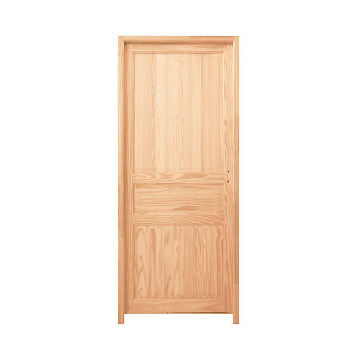 Bloc-porte Ordesa pin H.204 x l.83 cm, poussant gauche