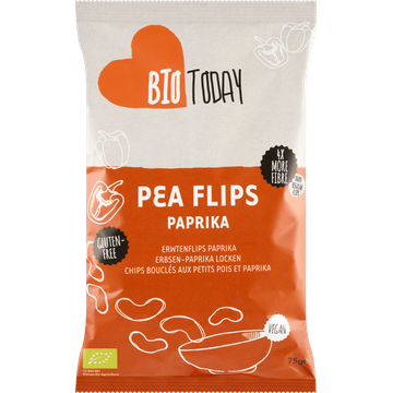 BioToday Erwtenflips Paprika 75 g