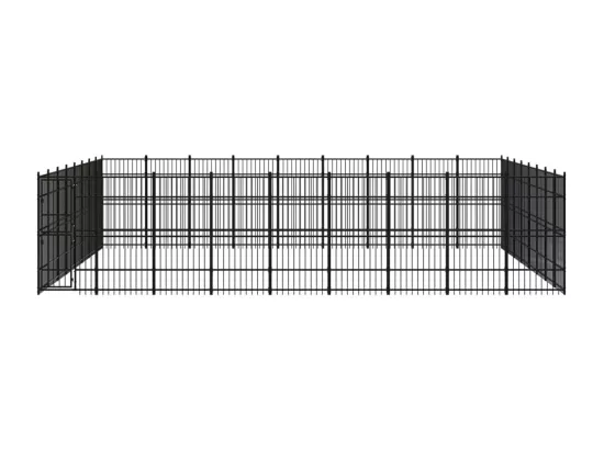 Chenil cage enclos pac noire 864 x 768 x 200 cm 02_0041871