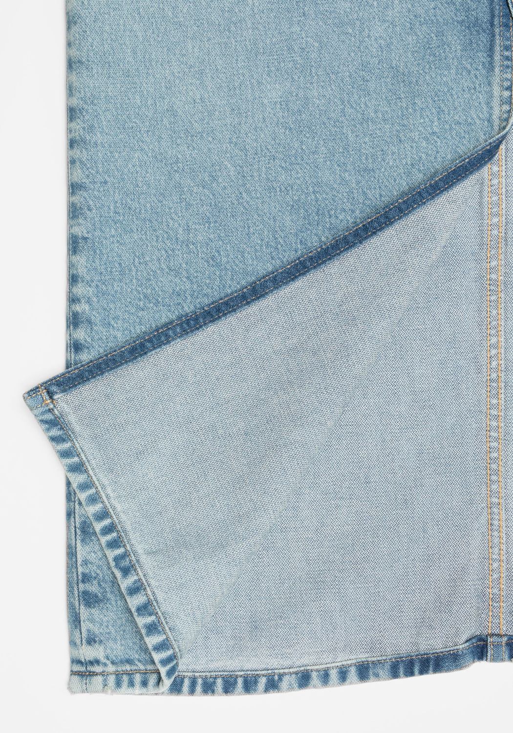 Nudie Jeans Jeansrock Anna Denim Skirt Desert Light Blue