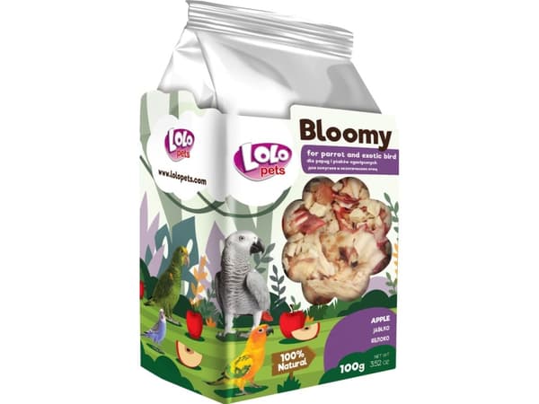 Bloomy Apple for parrots and exotic birds 100g