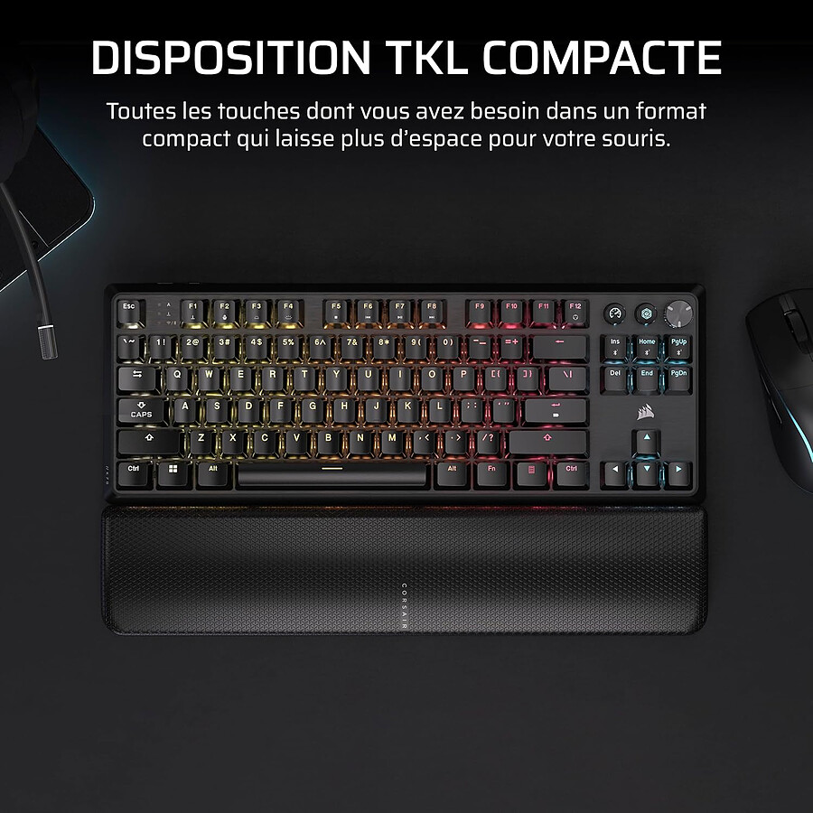 Corsair K70 Core TKL Wireless RGB - Corsair MLX Red v2