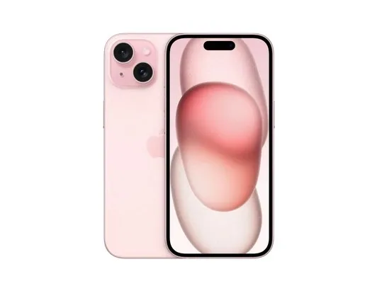 Refurbished Apple iPhone 15 128GB (Lyserød) eSIM - Condition: Grade B