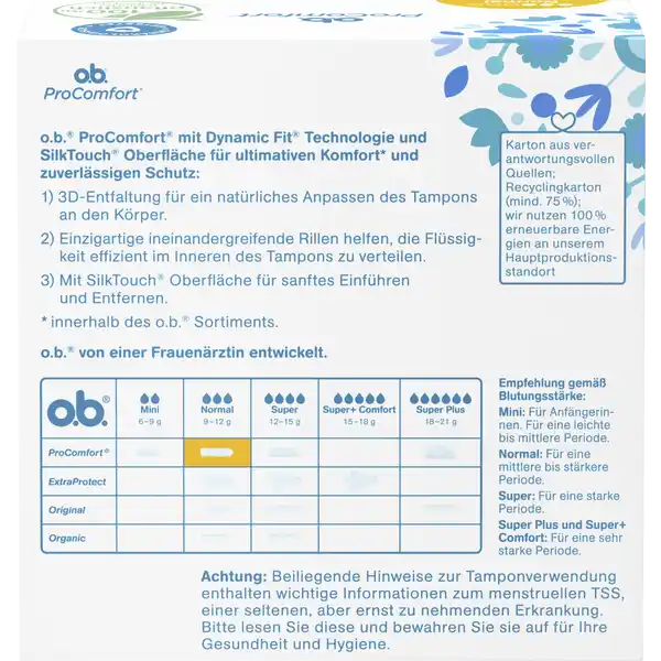 ProComfort Tampons Normal
