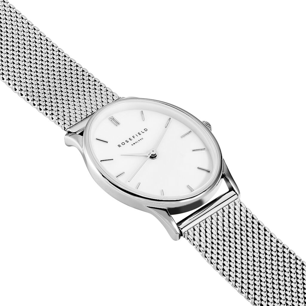 Montre Rosefield Oval Blanc