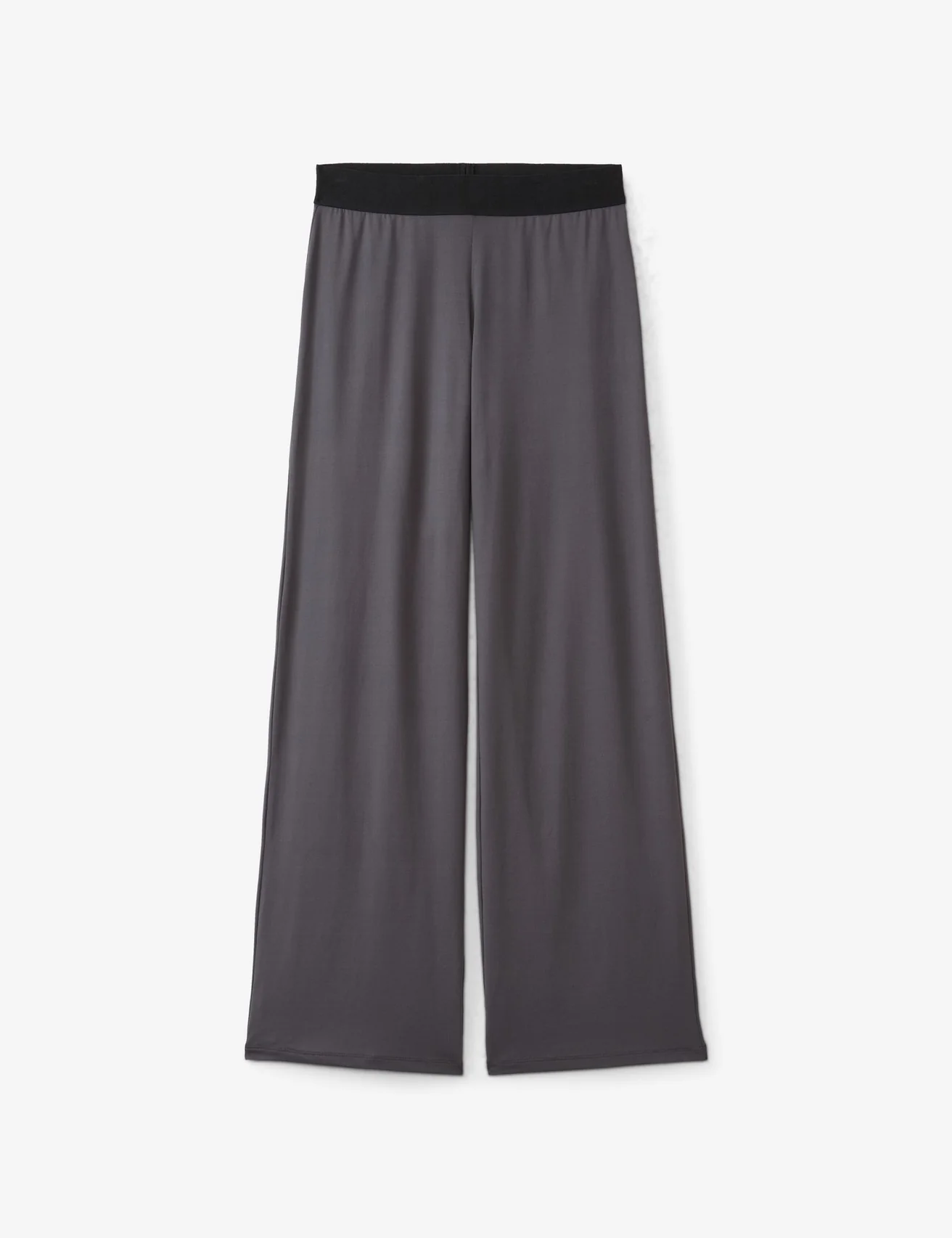 Pantalon fluide gris foncé