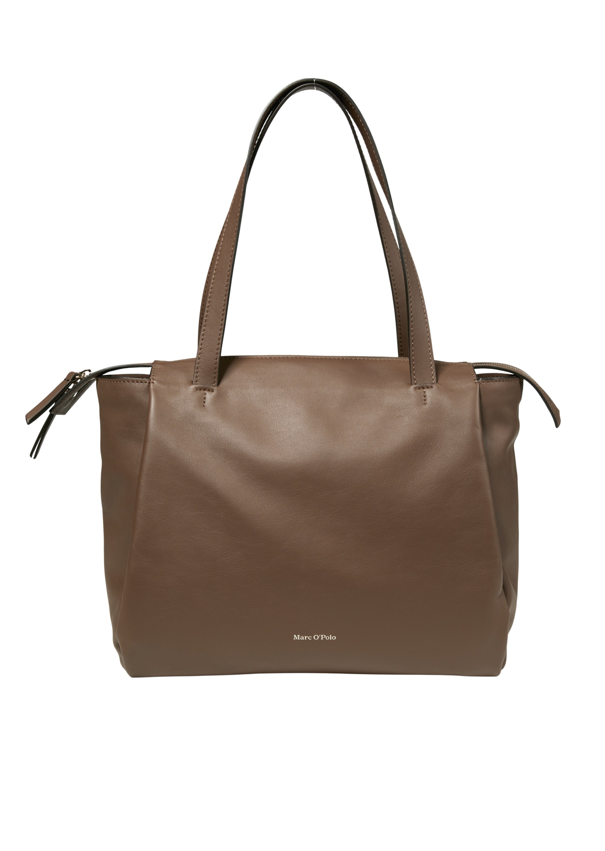 Shopper aus fein genarbtem Rindleder