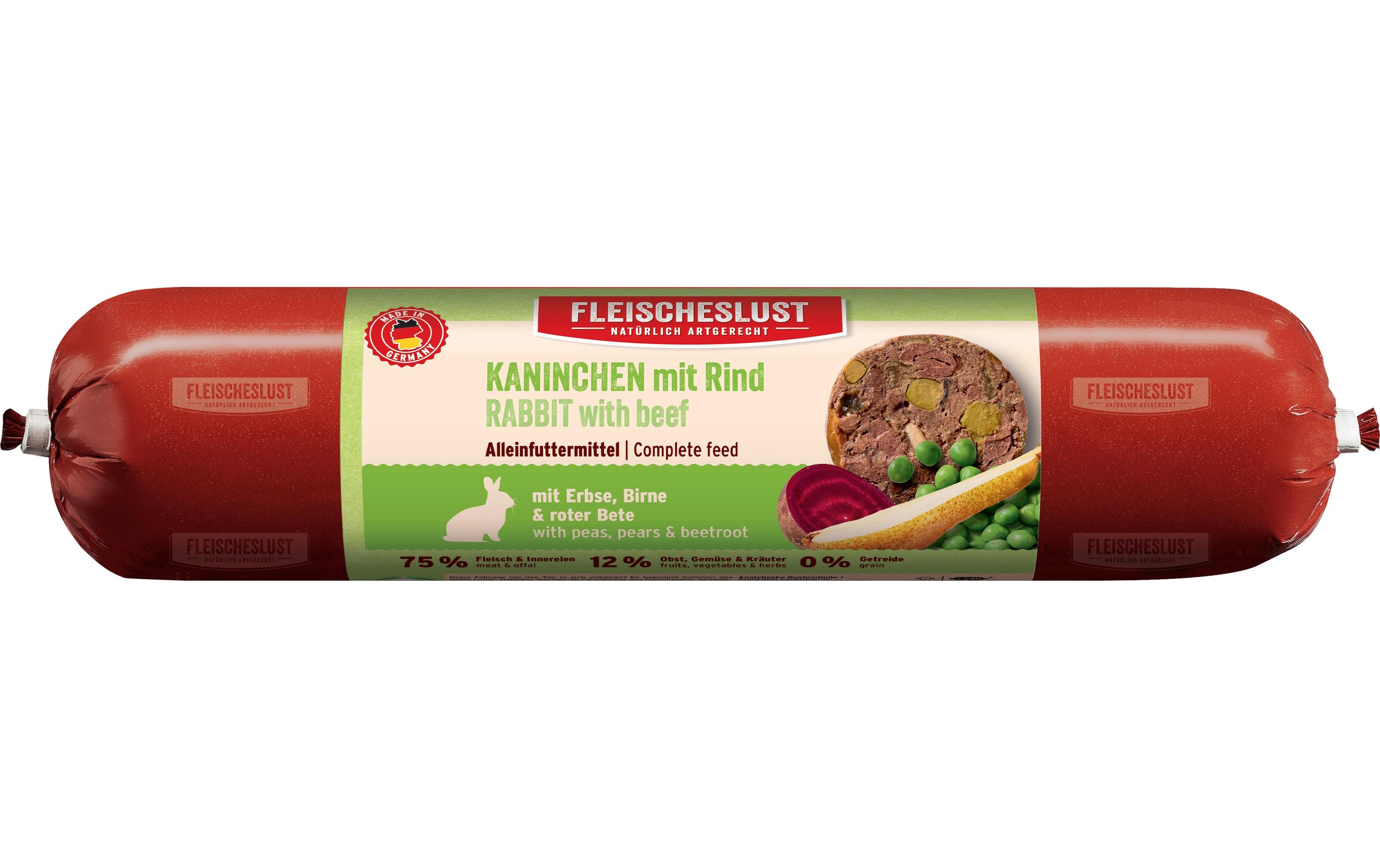 Nassfutter Classic Kaninchen, 400 gAlleinfuttermittel für ausgewachsene Hunde