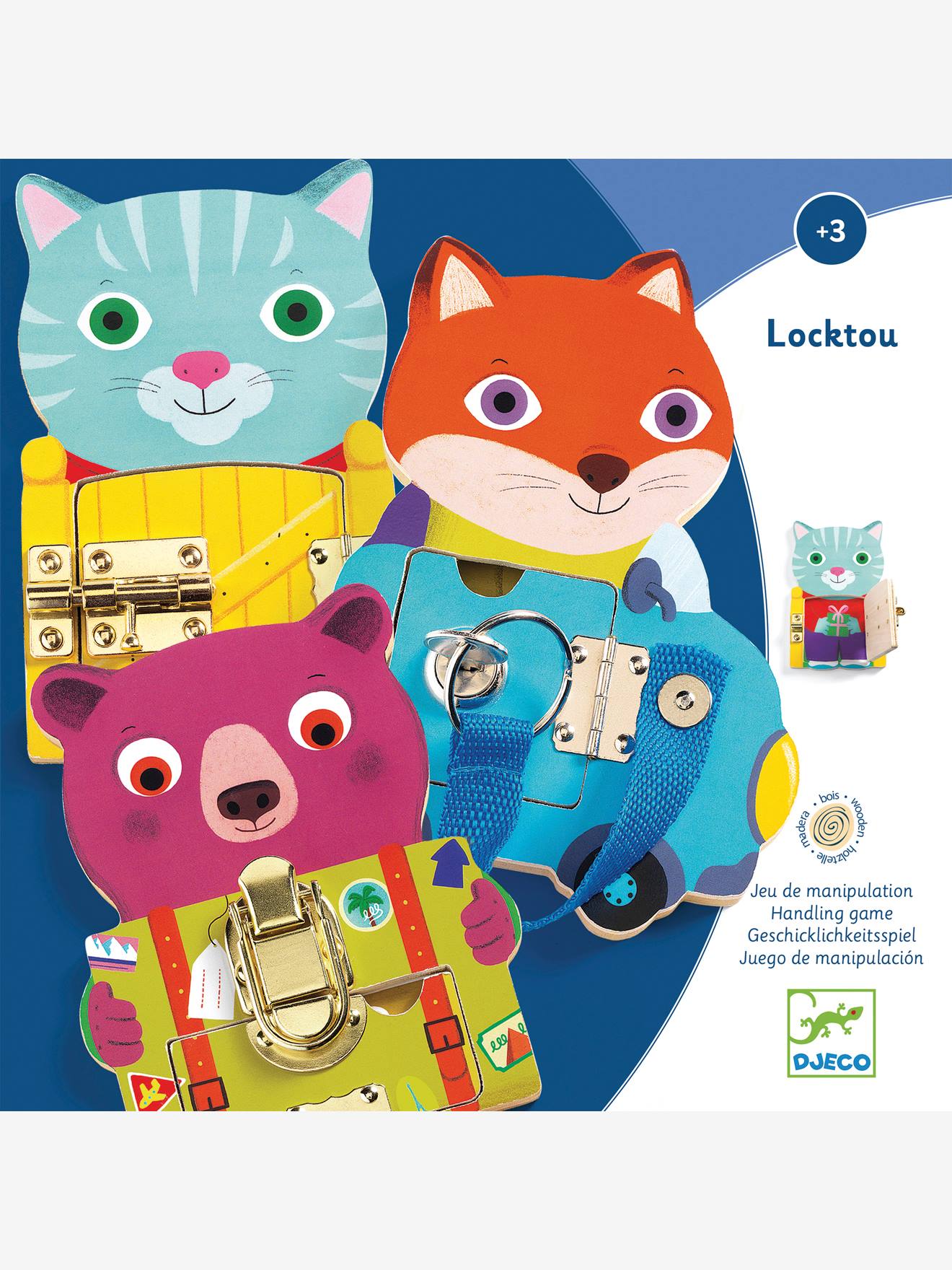 Locktou DJECO azul