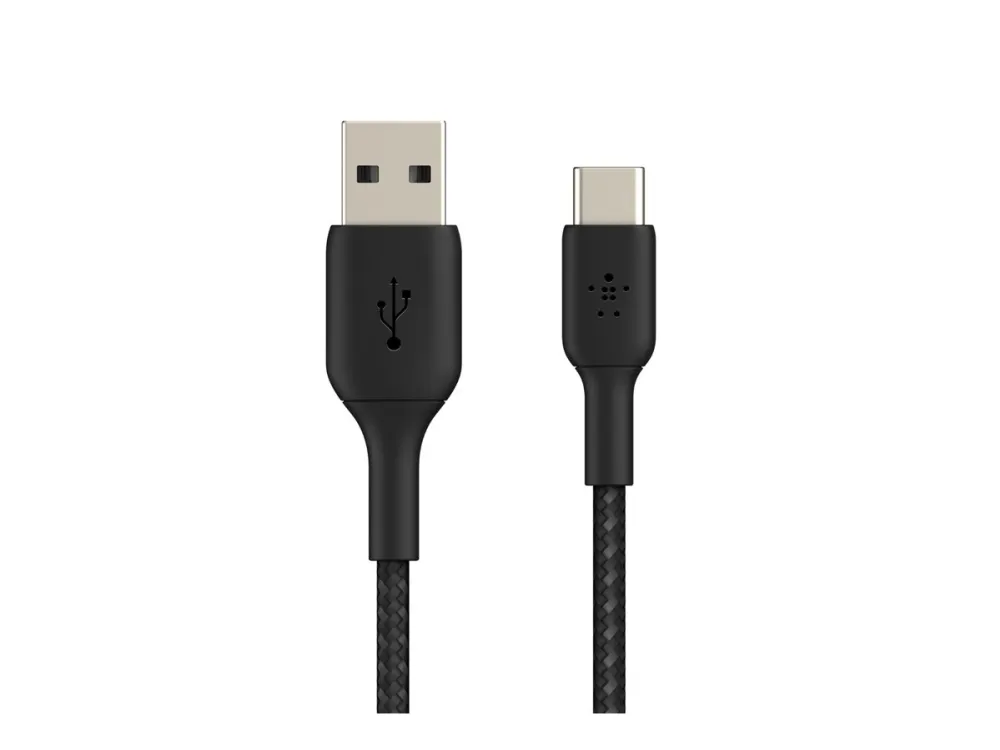 Belkin BoostCharge - USB-kabel - 24 pin USB-C (han) til USB (han) - 1 m - sort