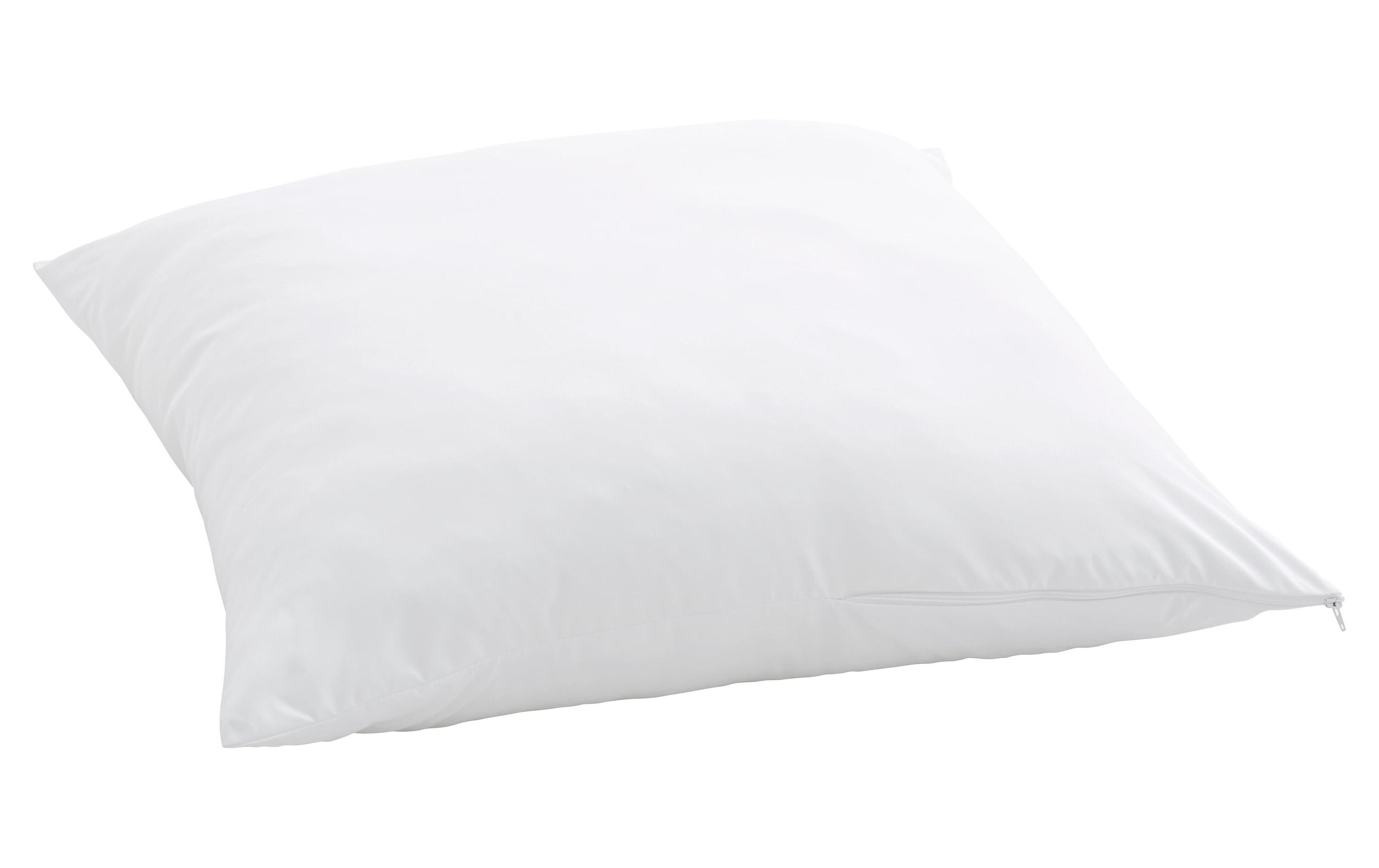 Klassisches Kopfkissen Clivia Polyester, 50 x 70 cmKochfestes Kissen gefüllt mit Faserbällchen