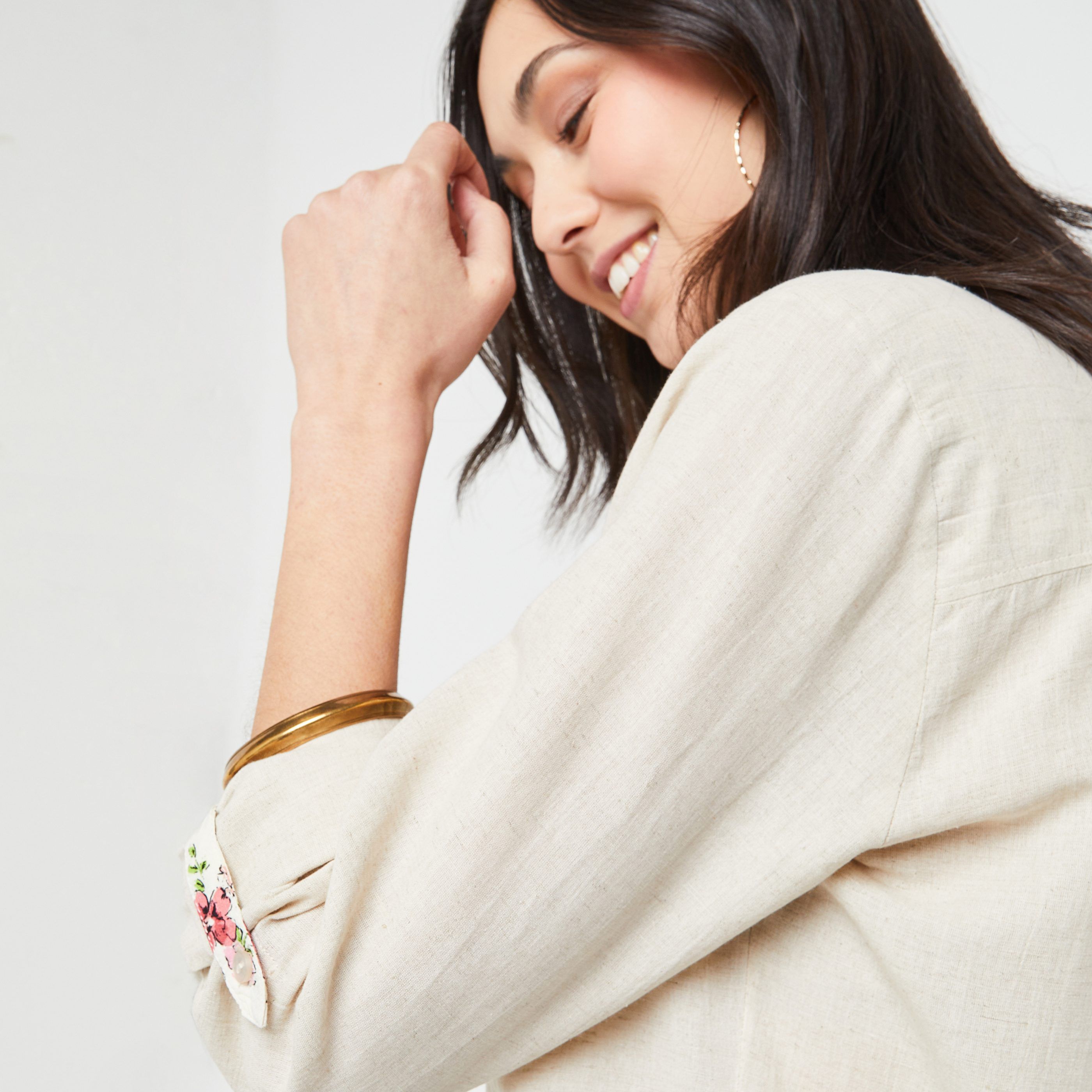 Blouse femme - BEIGE