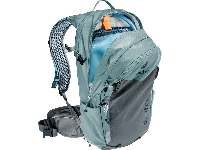deuter Rucksack Compact 12 3 SL Dunkelgrau/Dunkelgrün Mountainbike-Rucksack