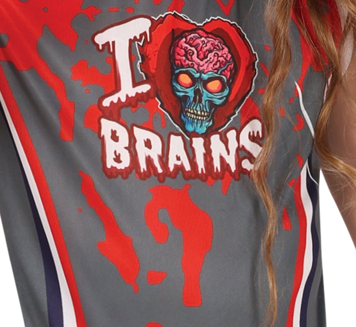 Halloween Jurk Meisje Zombie Cheerleader