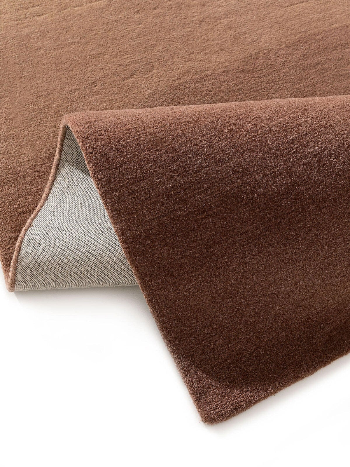 benuta pure Wollteppich DAWN 160 x 230 cm terracotta