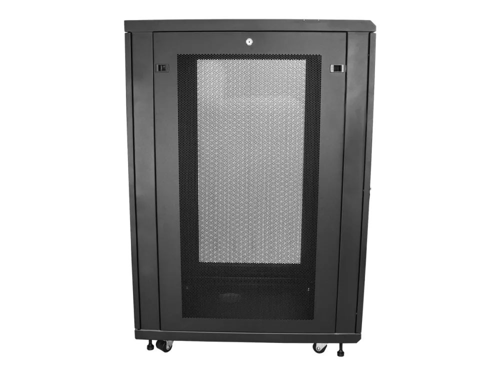 StarTech.com 24U Server Rack Cabinet, 4-Post Adjustable Depth (2