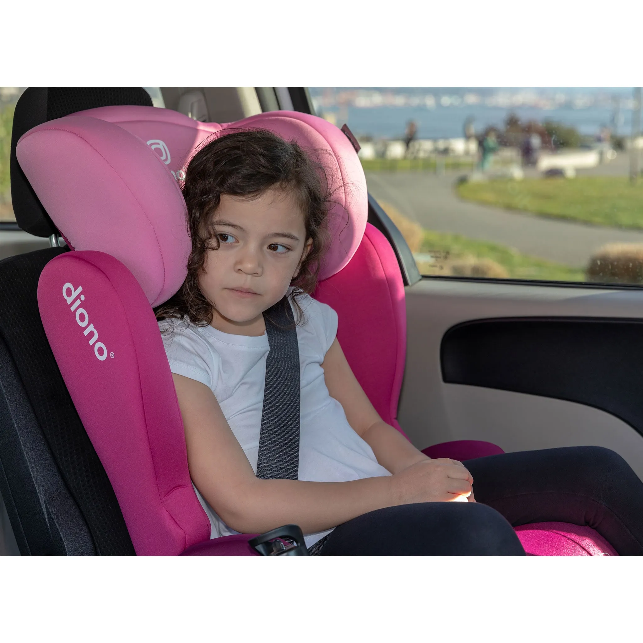 Diono Siège d'Auto Rehausseur 40-120lb Cambria 2 - Rose