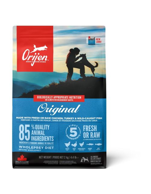 Orijen Whole Prey Original Dog Kip&Kalkoen - Hondenvoer
