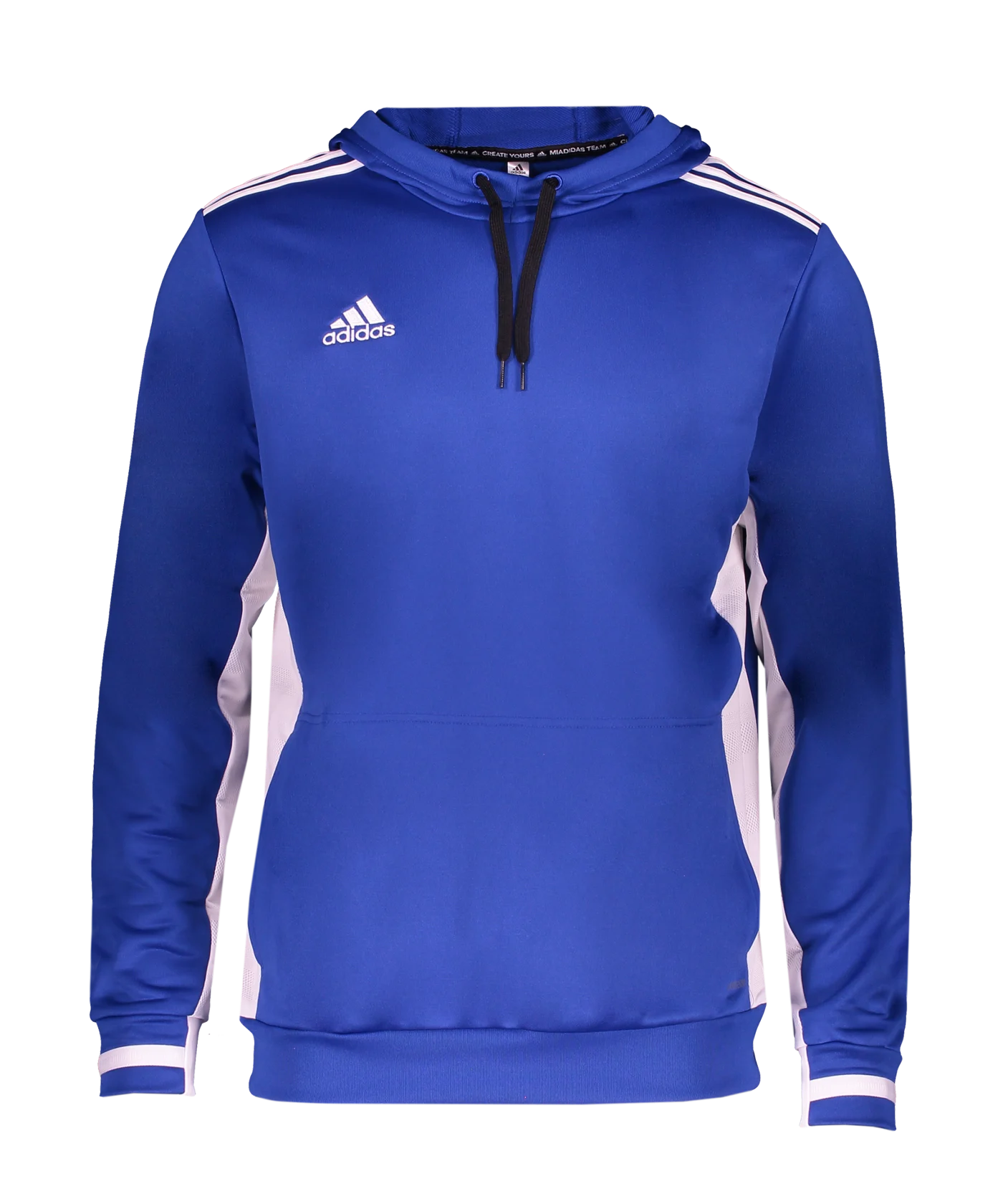 adidas MT19 Custom Hoody Blau