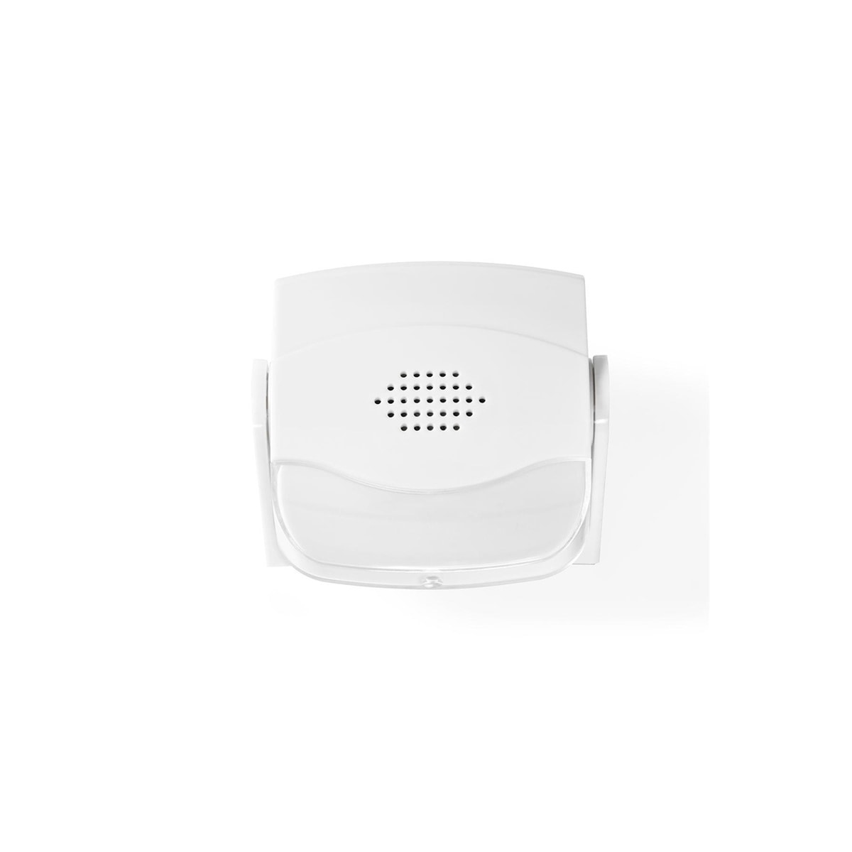 Nedis Bevegelsesdetektor Alarm | Batteri drevet | 3x AAA/LR03 | 80 dB | Detektorrekkevidde: 1.10 m | Detektorvinkel: 10 ° | Tak / Vegg | Hvit