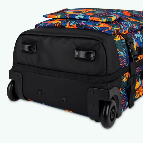 Valise souple 2 roues small Boulogne bleu