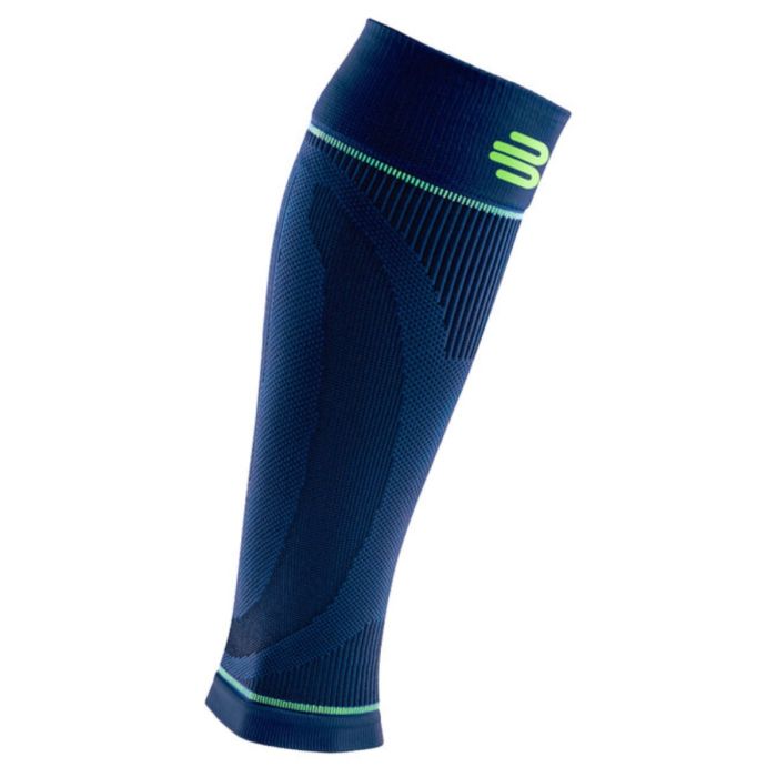 Bauerfeind Unisex Sportspleje Sports Compression Sleeves Lower Leg Blå