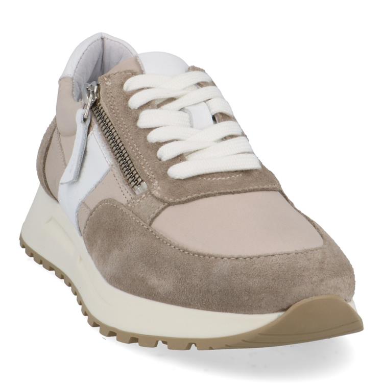 AQA Shoes A8535 vel.elmwood/velvet light taupe