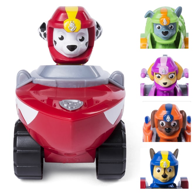 Paw Patrol - Sea Patrol  Rescue Fahrzeuge mit Figur  - 1 Stück